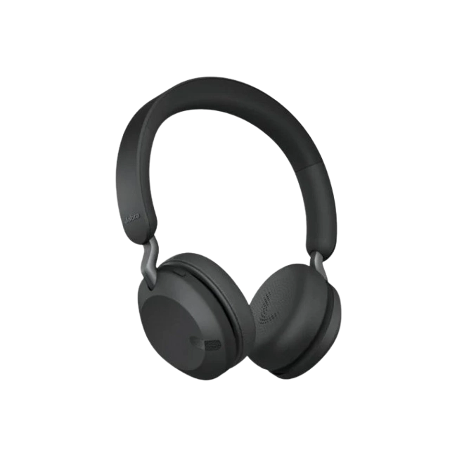 Jabra Evolve2 75 - Auricular - en oreja - Bluetooth - inalámbrico - cancelación de sonido activo - USB-A - aislamiento de ruido - negro - Certificado para Equipos de Microsoft-1
