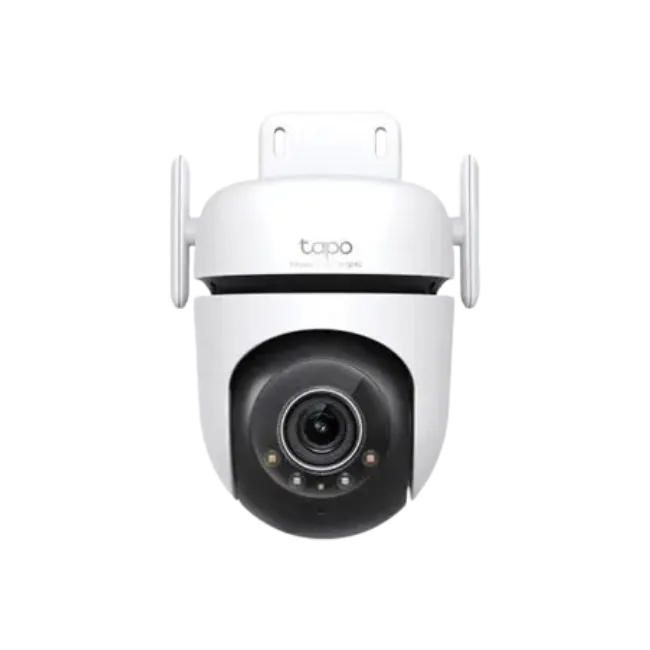 Tapo C520WS V1 - Cámara de vigilancia de red - panorámico / inclinación - para exteriores - resistente a la intemperie - color (Día y noche) - 4 MP - 2560 x 1440 - 2K - audio - inalámbrico - Wi-Fi - 2.4GHz radio - H.264 - CC 9 V-1