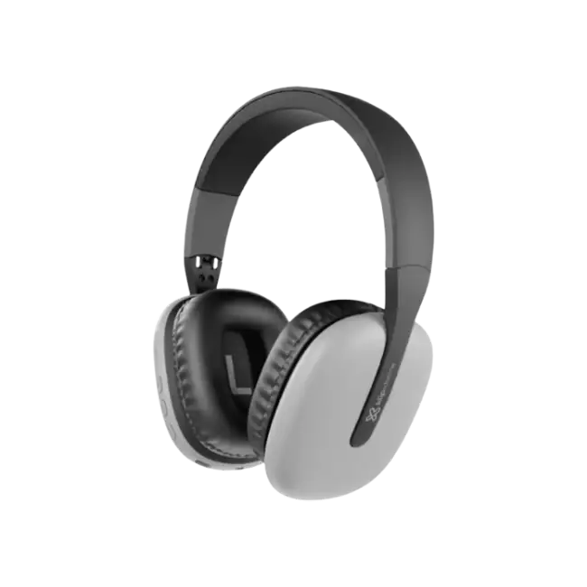 Klip Xtreme - KWH-010GR - Headphones - Para Home audio / Para Portable electronics / Para Professional audio / Para Cellular phone - Wireless - 25Hrs - Gray - BT