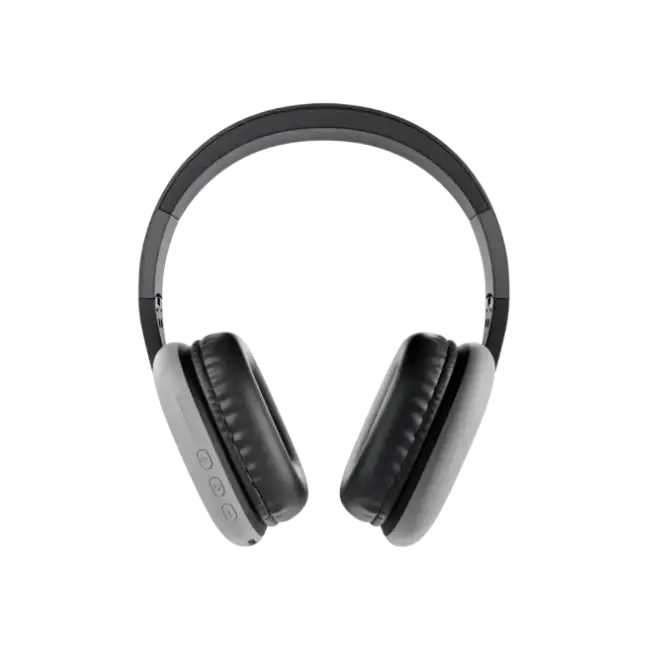 Klip Xtreme - KWH-010GR - Headphones - Para Home audio / Para Portable electronics / Para Professional audio / Para Cellular phone - Wireless - 25Hrs - Gray - BT-4