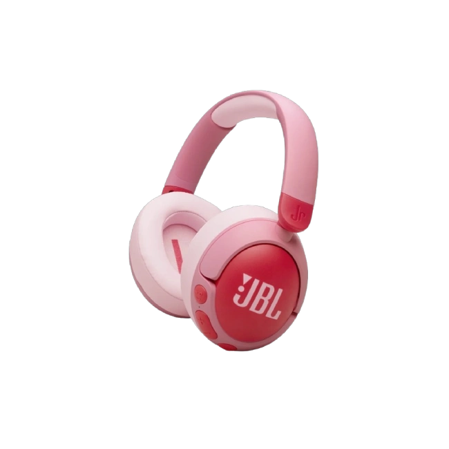 JBL - Headphones - Wireless - JR 470 NC Banded Wireless Pink-2