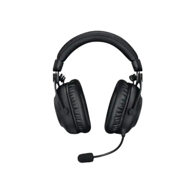 Logitech G PRO X 2 LIGHTSPEED Wireless Gaming Headset, Black - Auricular - tamaño completo - LIGHTSPEED - inalámbrico - aislamiento de ruido - negro