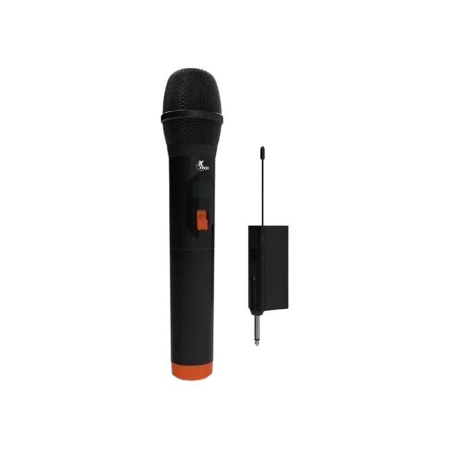 Xtech - Microphone - Home audio / Conference - Bi-directional - Wireless - w/receiver XTS-690