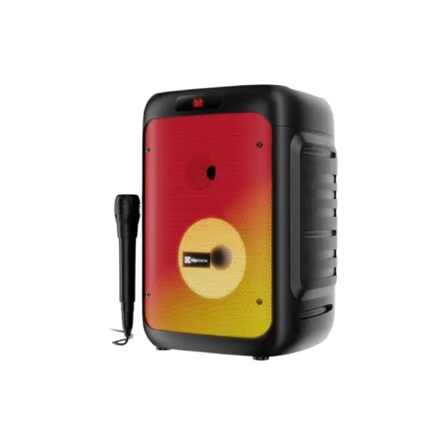 Klip Xtreme KLS-652 - Speaker system - Black - portable 8"-4