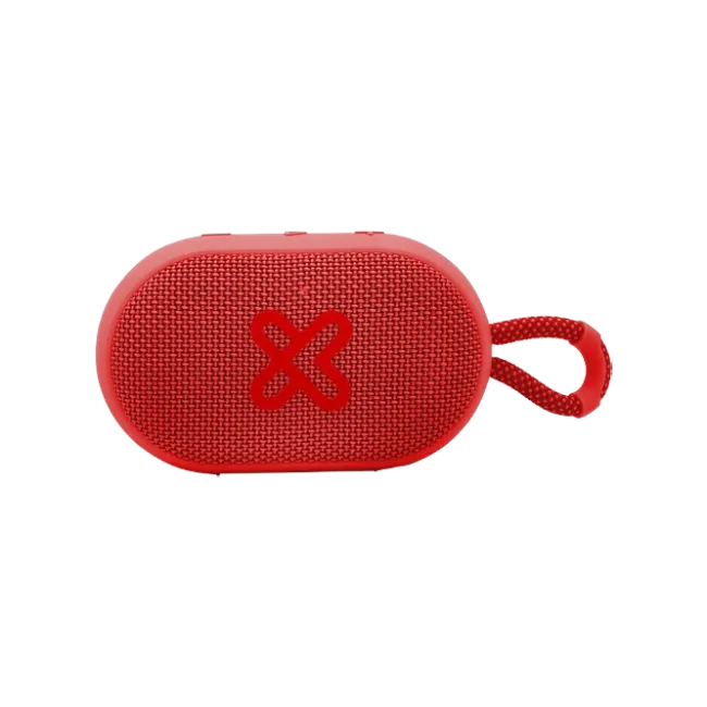 Klip Xtreme KBS-030RD - Speaker - Bright red - TWS - 12Hrs -IPX7-4