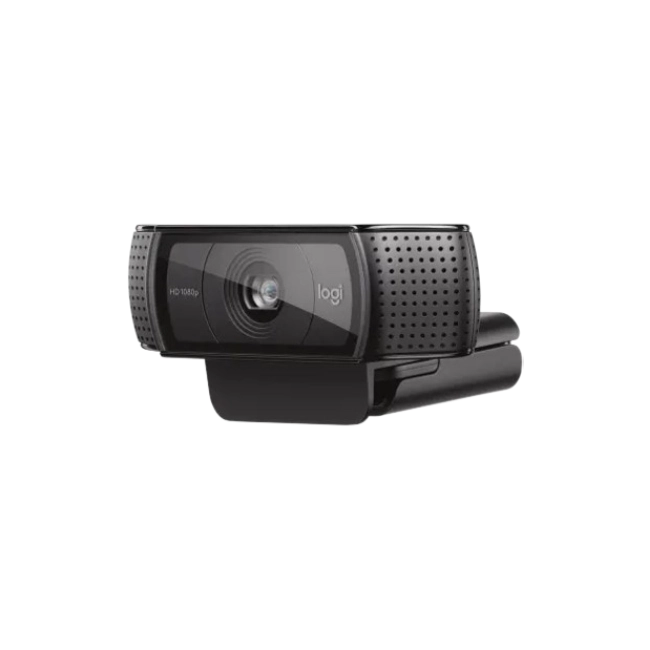 Logitech HD Pro Webcam C920 - Webcam - color - 1920 x 1080 - audio - USB 2.0 - H.264
