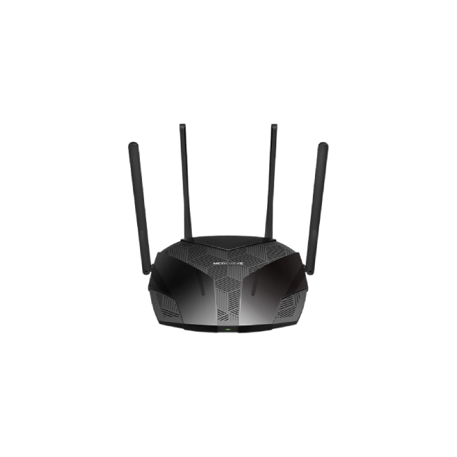 Router WiFi 6 Mercusys MR80X Inalambrico AX3000 Dual Color Negro-2