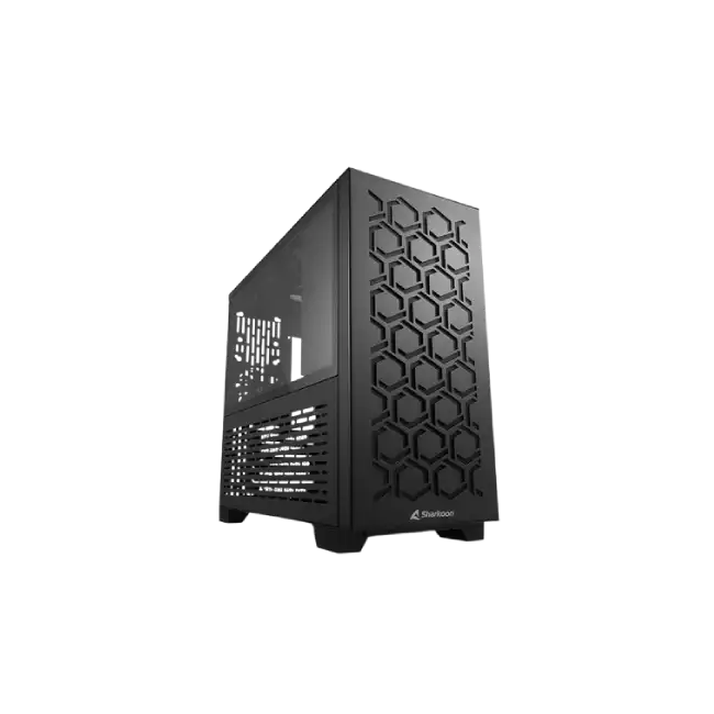 Case Sharkoon Ms-Y1000 Bk Matx Color Negro 4044951035076