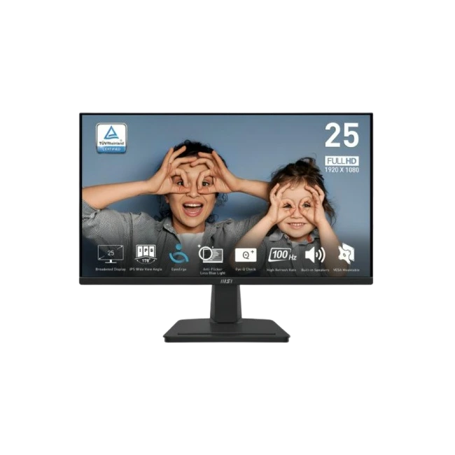 MSI - LED-backlit LCD monitor - 24.5" - 1920 x 1080 - IPS - HDMI / VGA - Black-1
