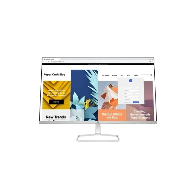 HP - 27" - 1920 x 1080 - IPS White Monitor-527sw-3