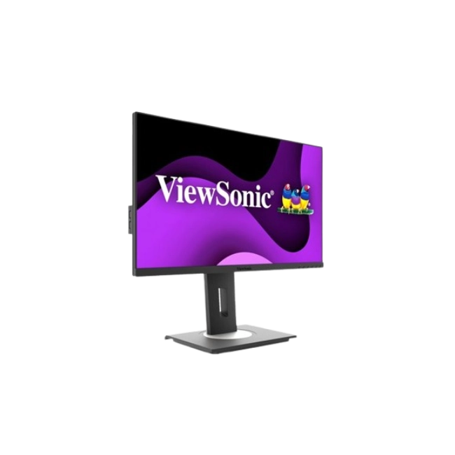 ViewSonic VG2456 - Monitor LED - 24" (23.8" visible) - 1920 x 1080 Full HD (1080p) - IPS - 250 cd/m² - 1000:1 - 5 ms - HDMI, DisplayPort, USB-C - altavoces - con Gigabit Ethernet integrado