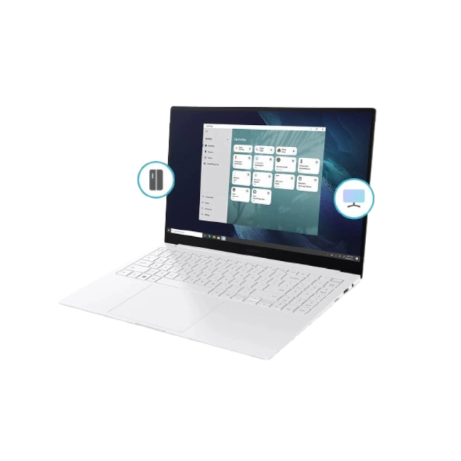 Laptop Samsung Galaxy Book PRO NP950XDB Core i5-1135G7 256GB SSD 8GB RAM 15.6" 1920x1080  WIN10 Home Color Blanco Seminueva-1
