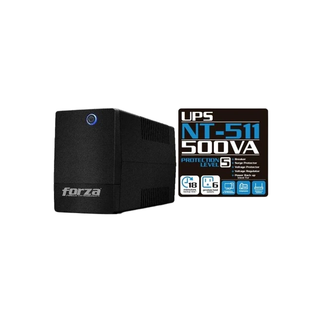 UPS NT-511 500VA/250W 120V 6 NEMA RJ11 45-65HZ FORZA-2