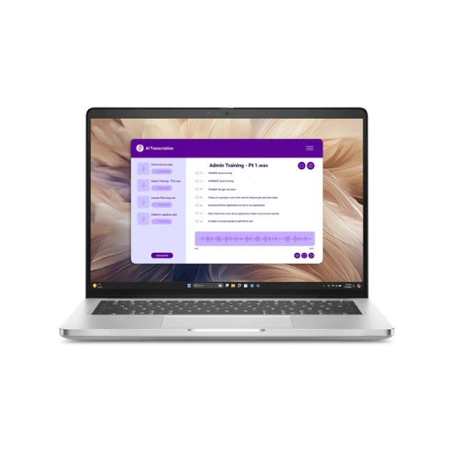 Dell Pro Plus - Notebook - 14" - Intel Core Ultra 7 266VvPro / 5.0 MHz - 16 GB - DDR5 SDRAM - 512 GB - Integrated Intel Graphics - Windows 11 Pro - 3-year warranty - Silver