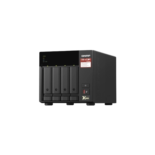 QNAP TS-473A - Servidor NAS - 4 compartimentos - SATA 6Gb/s - RAM 8 GB - 2.5 Gigabit Ethernet-4