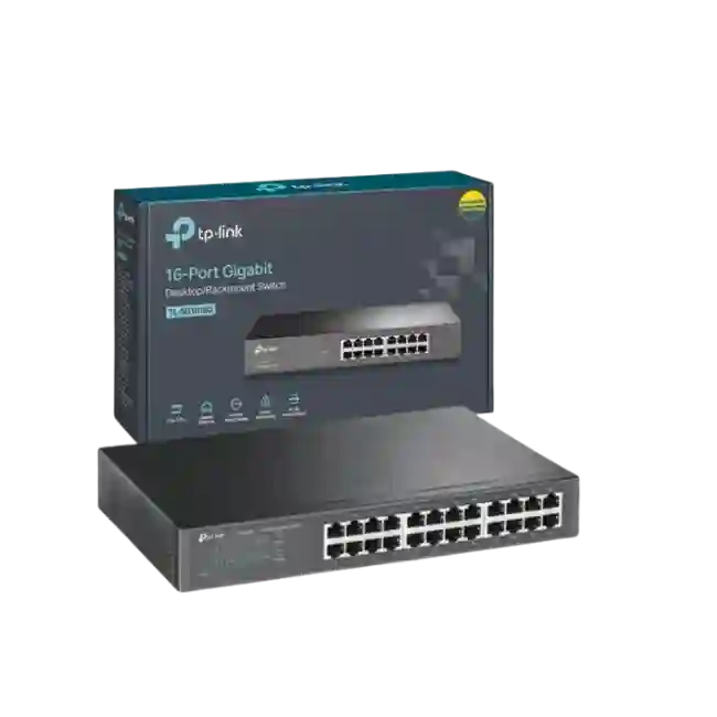 TP-Link TL-SG1024D - Conmutador - 24 x 10/100/1000 - sobremesa, montaje en rack