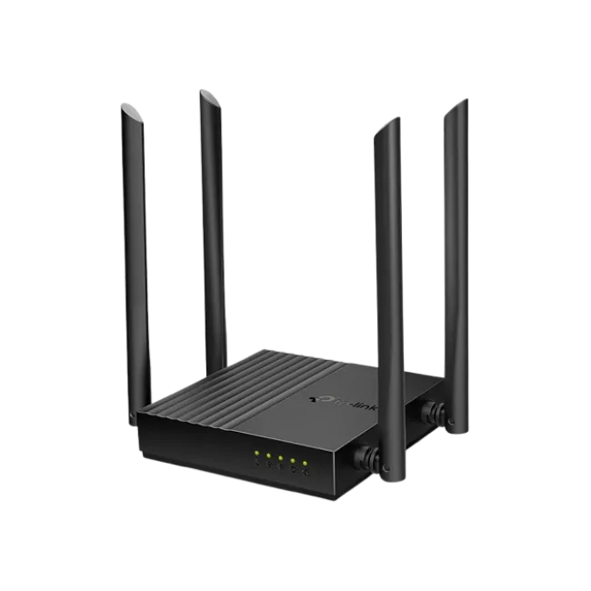 TP-LINK Archer C64 V1 - Enrutador inalámbrico conmutador de 4 puertos - 1GbE - Wi-Fi 5 - Doble banda-4