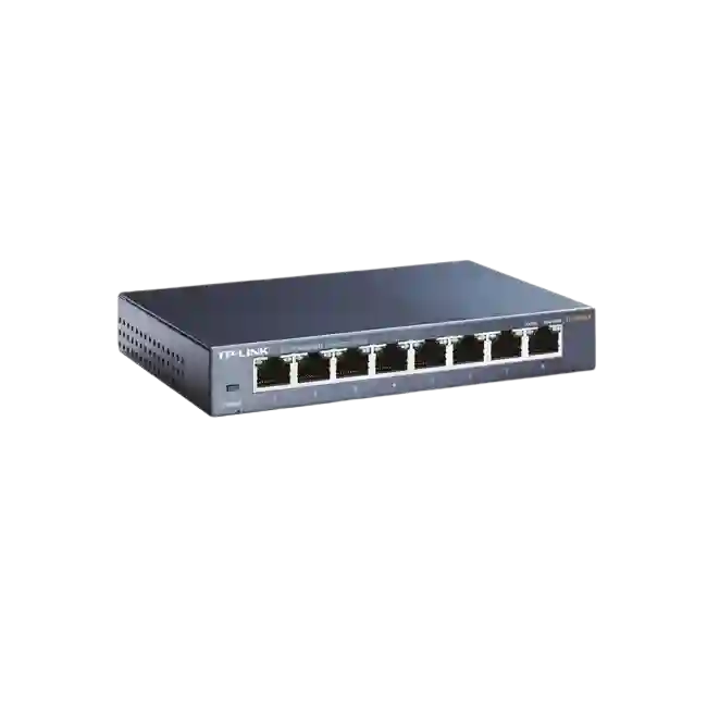 TP-Link TL-SG108 8-port Metal Gigabit Switch - Conmutador - sin gestionar - 8 x 10/100/1000 - sobremesa-3