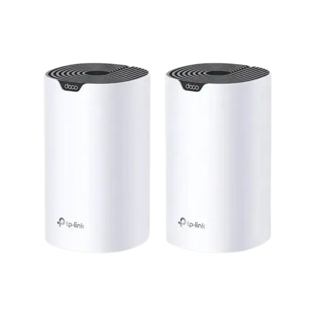 TP-LINK Deco S7 V1 - Sistema Wi-Fi (2 enrutadores) - hasta 3900 pies cuadrados - malla - GigE - Wi-Fi 5 - Doble banda - Sistema Wi-Fi Mesh Inteligente Doble Banda AC1900 - Alcanza velocidades de hasta 600 Mbps en 2,4 GHz y 1300 Mbps en 5 GHz con tecnologí-3