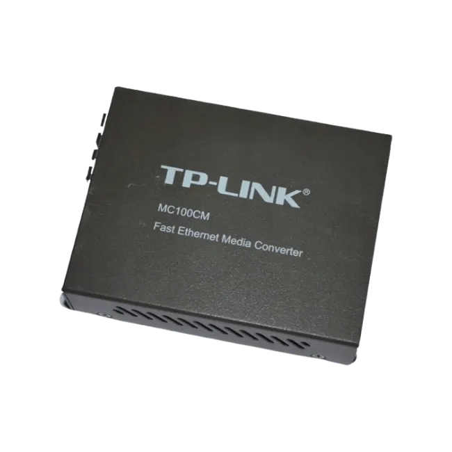 TP-Link MC100CM - Conversor de soportes de fibra - 100Mb LAN - 10Base-T, 100Base-FX, 100Base-TX - RJ-45 / modo múltiple SC - hasta 2 km - 1310 nm-1
