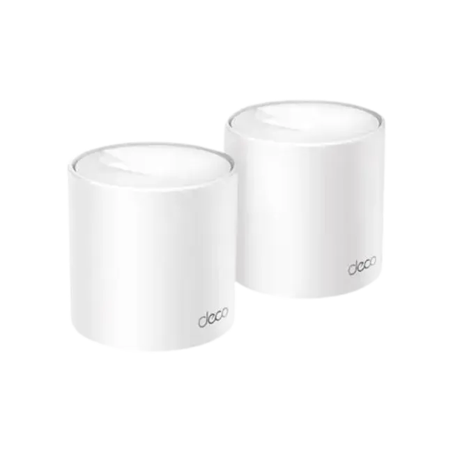 TP-LINK Deco X10 V1 - Sistema Wi-Fi - (2 enrutadores) - hasta 3900 pies cuadrados - malla 1GbE Doble banda-3