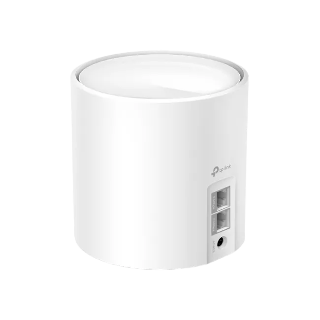 TP-Link - Router - Deco X50(2-pack) - AX3000 - 574 Mbps at 2.4 GHz + 2402 Mbps at 5 GHz - Sistema Deco X50 Wi-Fi 6 Mesh AI AX3000 - Cobertura en toda la casa. La tecnología Deco Wi-Fi 6 Mesh lleva la señal de internet a todos los rincones hasta 600 m2. -