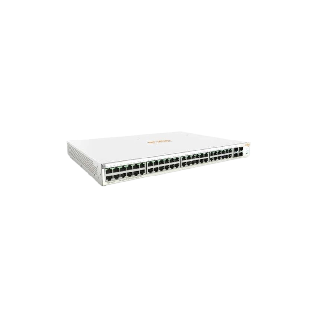 HPE Networking Instant On 1930 48G Class4 PoE 4SFP/SFP+ 370W Switch - Conmutador - L3 - Gestionado - 48 x 10/100/1000 (PoE) + 4 x 1 Gigabit / 10 Gigabit SFP+ - montaje en rack - PoE (370 W)-3