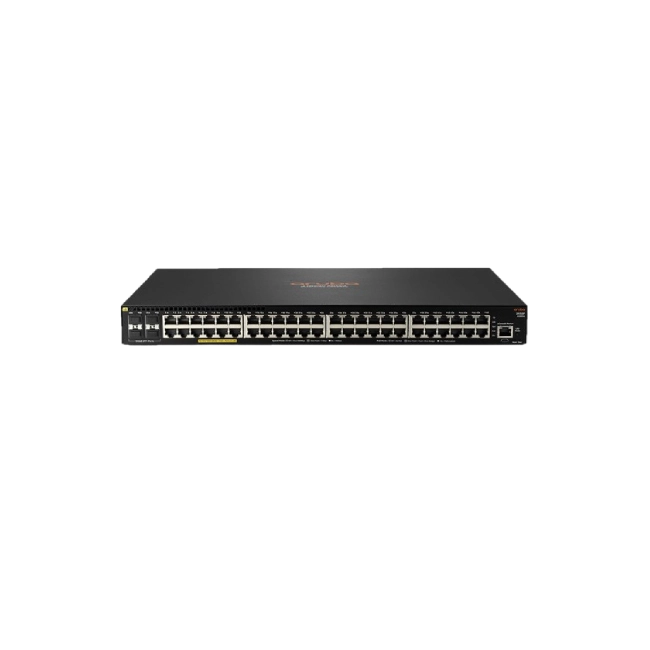 Aruba 2930F 48G PoE+ 4SFP - Conmutador - L3 - Gestionado - 48 x 10/100/1000 (PoE+) + 4 x Gigabit SFP (enlace ascendente) - montaje en rack - PoE+ (370 W)-3