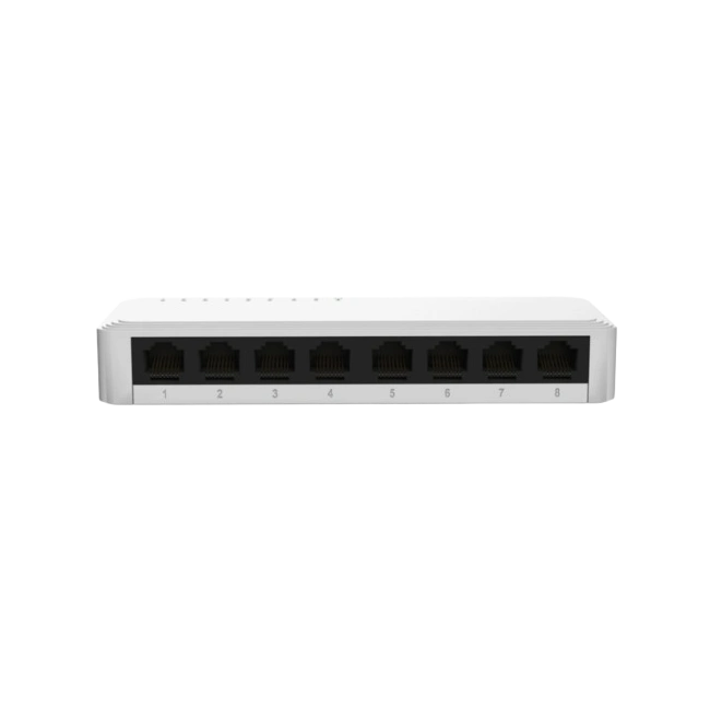 Nexxt Infrastructure - Switch - Gigabit Ethernet - 8 x 10/100/1000 - 1 Gigabit Ethernet - Essential Naxos 801-G 110/220V