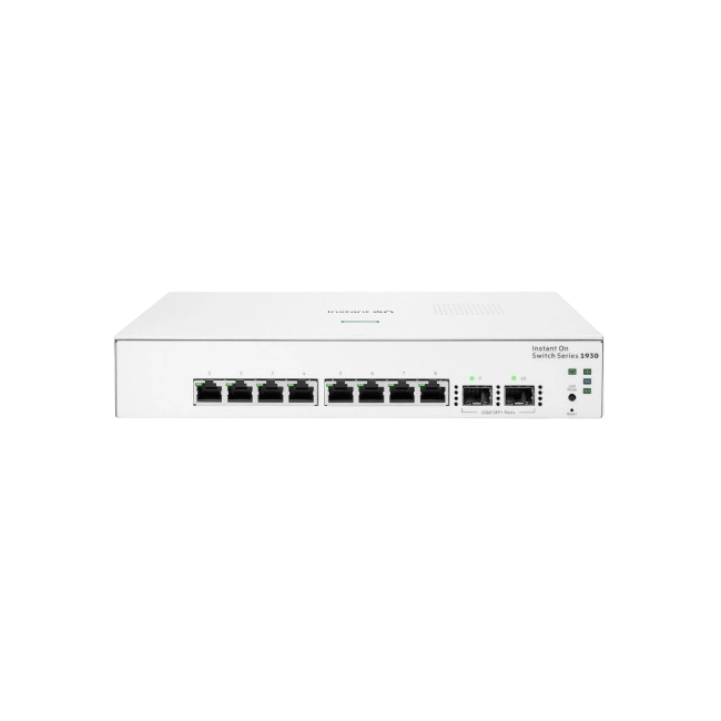 HPE Networking Instant On 1930 8G 2SFP Switch - Conmutador - L3 - Gestionado - 8 x 10/100/1000 + 2 x Gigabit SFP - sobremesa-3