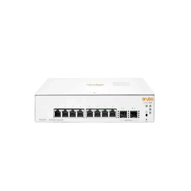 HPE Networking Instant On 1930 8G Class4 PoE 2SFP 124W Switch - Conmutador - L2 + - Gestionado - 8 x 10/100/1000 (PoE+) + 2 x Gigabit SFP - montaje en rack - PoE+ (124 W)-3