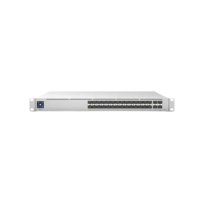 Ubiquiti UniFi Switch Pro Aggregation - Conmutador - 28 x 10 Gigabit SFP+ + 4 x 25 Gigabit SFP28 - montaje en rack-1