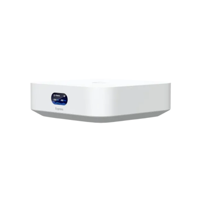 Ubiquiti UniFi - Router – Inalámbrico - Material de la carcasa: Policarbonato - Interfaz de gestión: Ethernet Bluetooth - Interfaz de red LAN: (1) puerto GbE RJ45 - WAN: (1) puerto GbE RJ45 - Método de alimentación: USB tipo C (5 V CC/3A) - MIMO: 2,4 GHz/-4