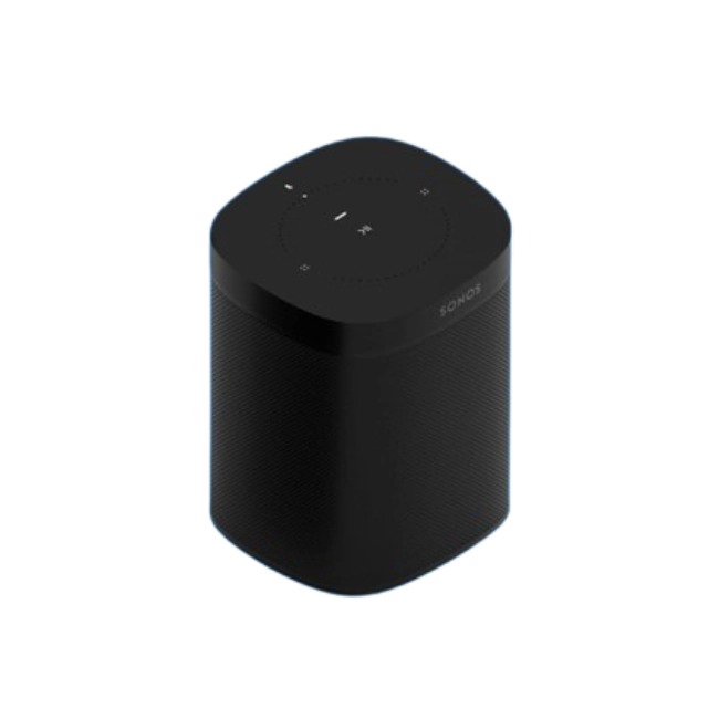 Bocina Sonos One 2da Generación Color Negro- Black GEN 2 con Altavoz-1