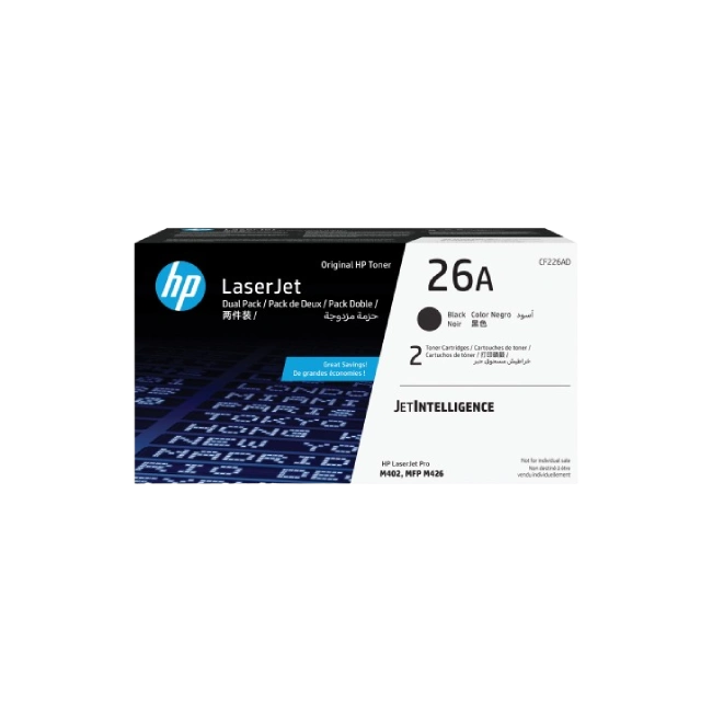 HP 26A BLACK ORIGINAL LASERJET