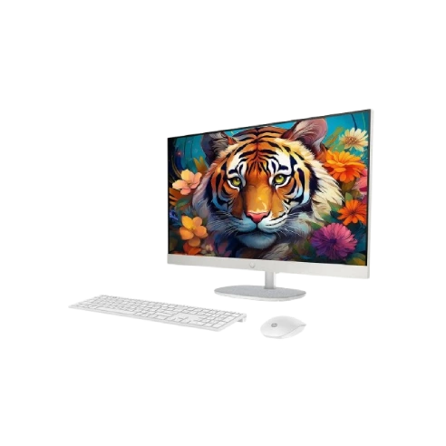 HP 27-cr0275la - All-in-one - AMD Ryzen 7 7730U / 4.5 GHz - DDR5 SDRAM - 512 GB HDD - 27" - UMA - Windows 11 Home - White-2