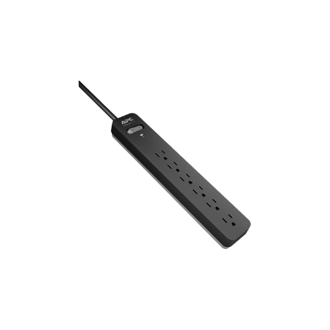 APC Essential SurgeArrest 6 Outlet 3 Foot Cord