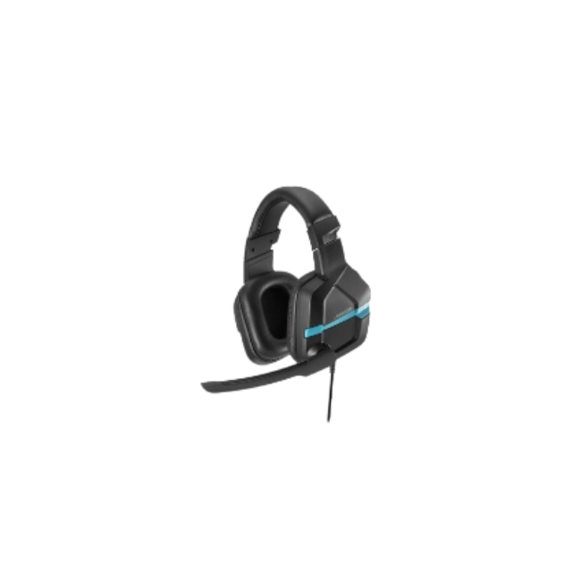 AUDIFONO WARRIOR ASKARI GAMER CONEXIÓN P3 JACK 3,5 AZUL MICROFONO RETRACTIL - PH292-3
