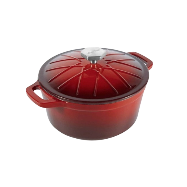 Olla Picca De 2 Piezas PI00200HFR Color Rojo-2