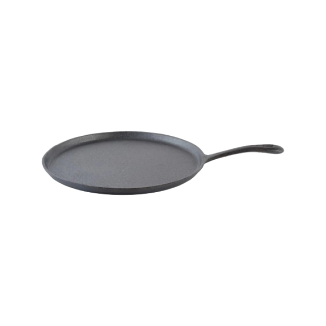 Sarten Pizza Picca Ferro 28" cm Hierro Fundido Color Negro-4
