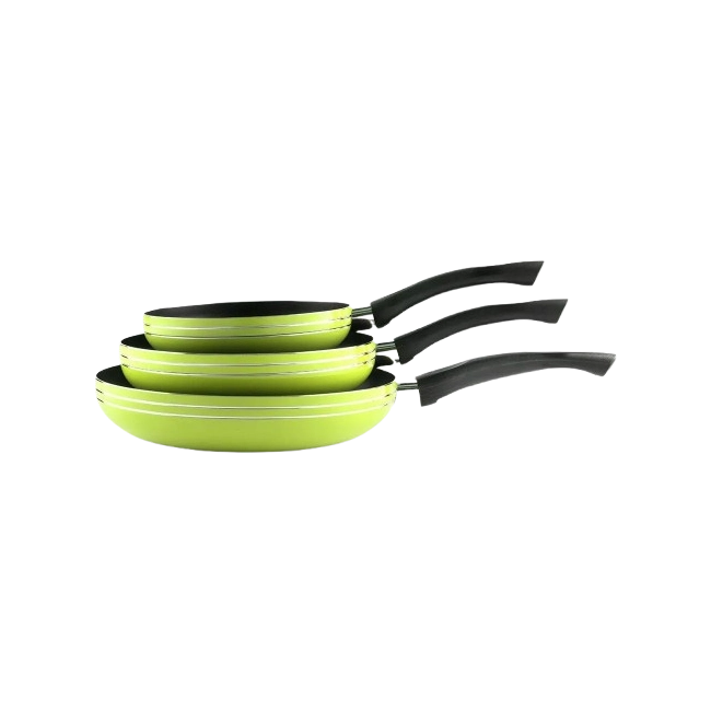Juego de Sartenes Picca Cerdeña PI003SSTE 20" - 26" - 30"cm Color Verde-2