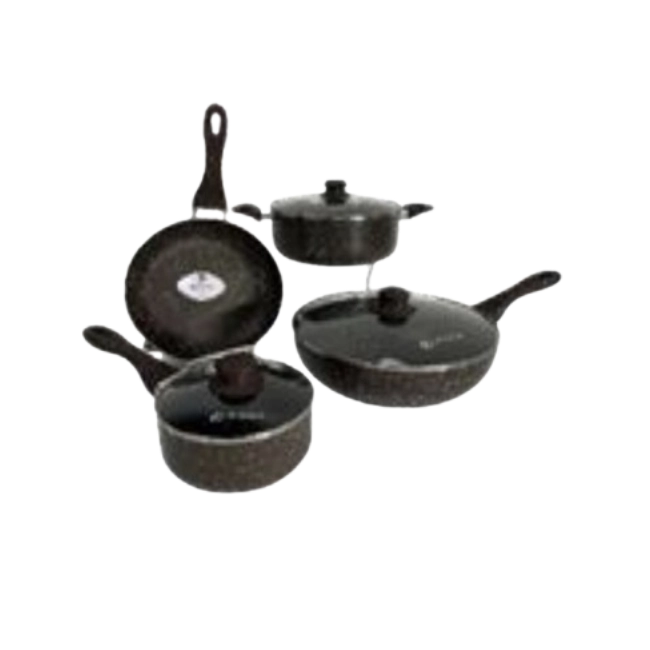 Bateria de cocina Picca Verona 7 piezas Color Gris Oscuro-4