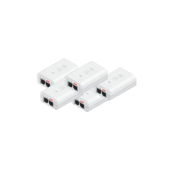 Inyector de corriente Ubiquiti Networks POE-24-24W CA 120/230 V 24V-1A 24W 1xGigE Paquete de 5 Unidades