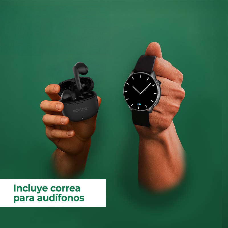 Reloj T7 + Audífonos K2-1