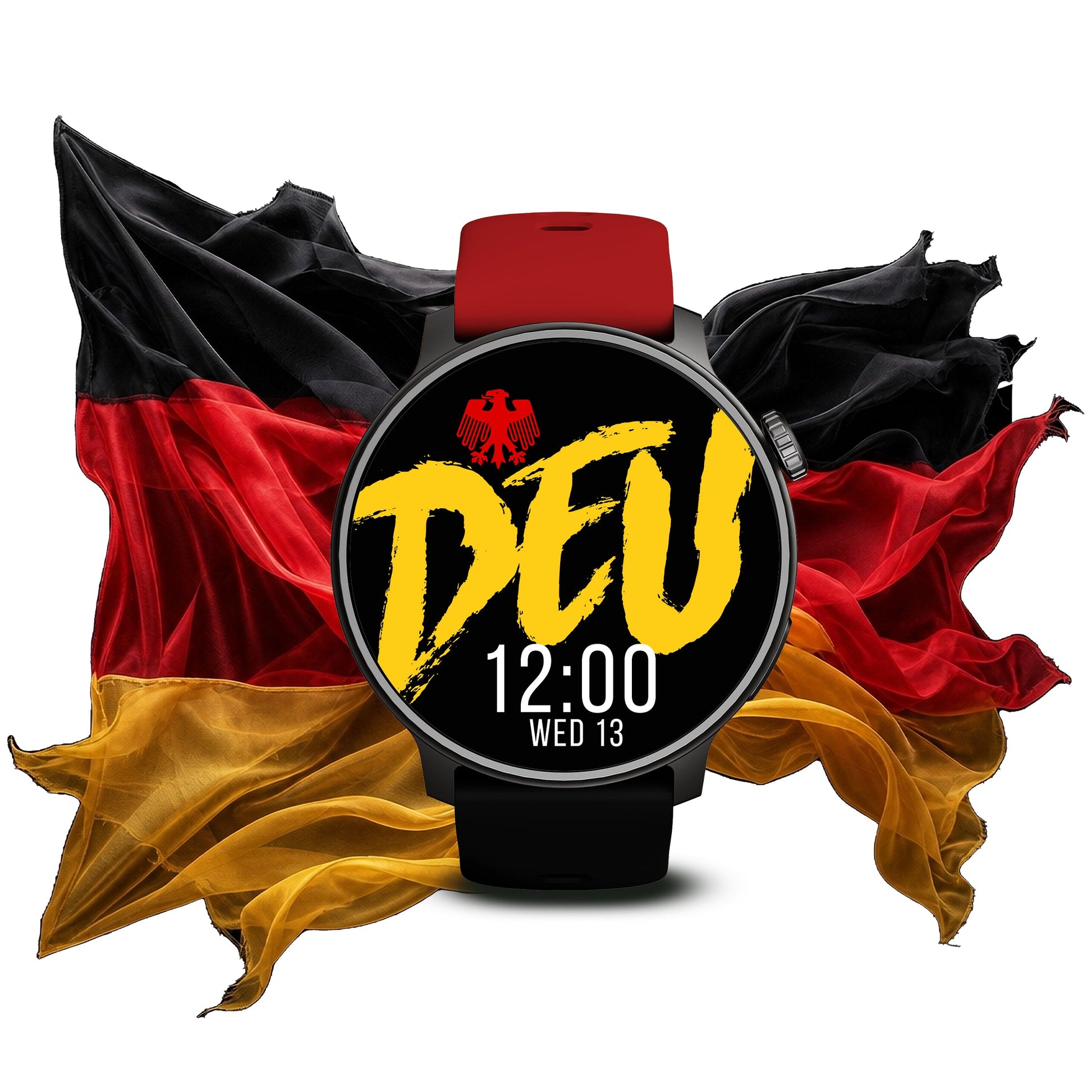 Reloj T8 Negro | Edición Alemania-1
