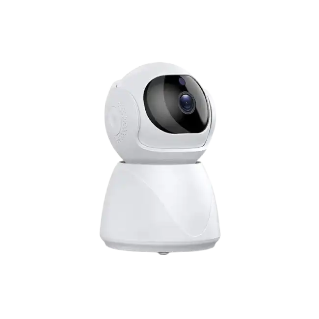 Camara Tuya PST-C10A-3MP Smart 3.0MP WiFi Lente 3.6mm H.264 Tiempo Real Audio de Doble Via IR Cut Vision Noctura Distancia 8-10Mts 5V 1A Puerto Tarjeta MicroTF-1