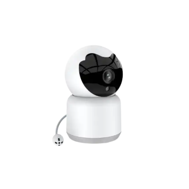 Camara Tuya PST-E10-3MP Smart 3MP WiFi Con Detector de Sonido 3.6mm Audio de Doble Via IR Cut Vision Nocturna Distancia 8-10Mts 5V 1A Puerto Tarjeta MicroTF-4