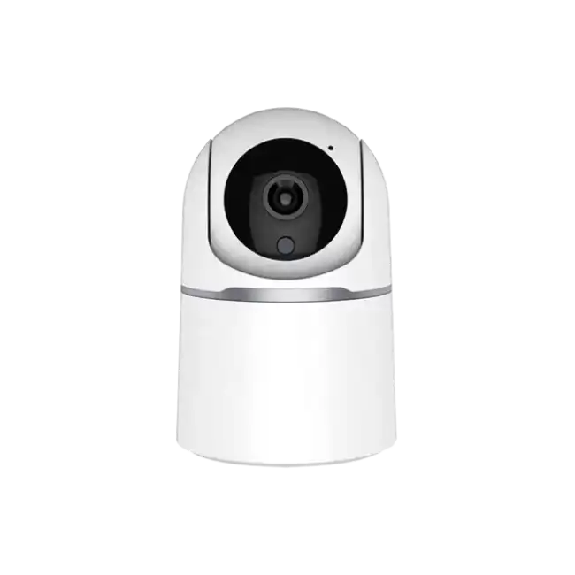 Camara Tuya PST-S8-5MP Smart 5.0MP Inalambrica WiFi Lente 3.6mm H.265 Tiempo Real Audio de Doble Via IR Cut Vision Noctura Distancia 8-10Mts 5V 1A Puerto Tarjeta MicroTF-1