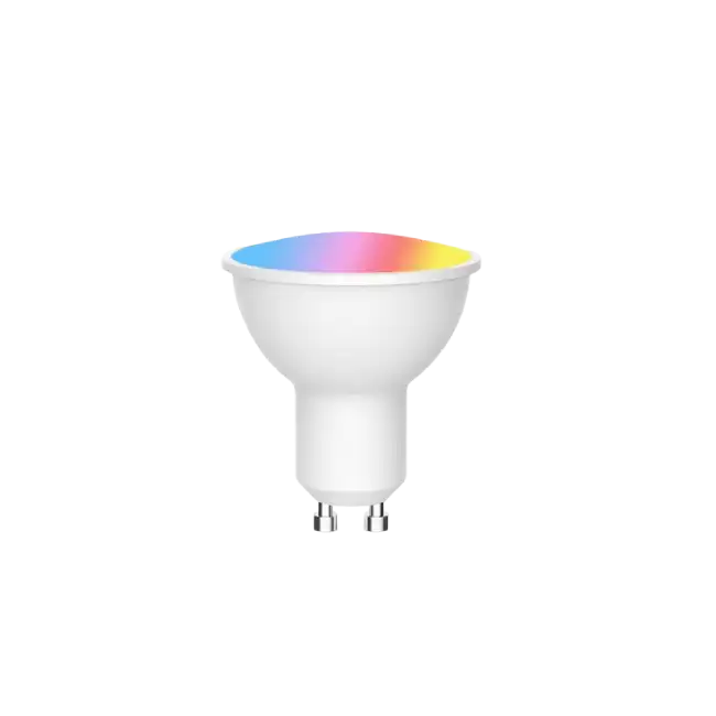 Bombilla Inteligente Tuya PST-WFGU10 AC85-265V Wifi 2.4GHz 5W 450LM RGBCW GU10