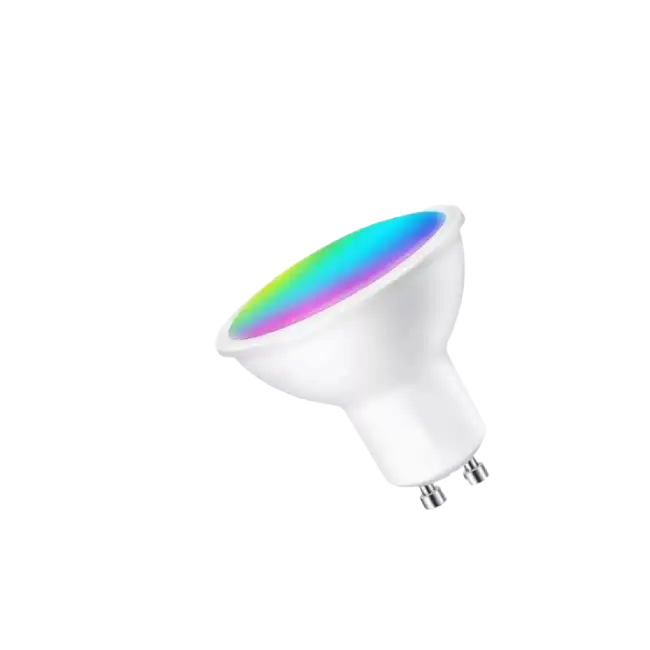 Bombilla Inteligente Tuya PST-WFGU10 AC85-265V Wifi 2.4GHz 5W 450LM RGBCW GU10